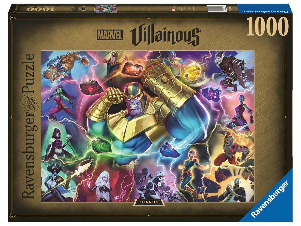 Thanos puslespil på 1000 brikker fra Ravensburger