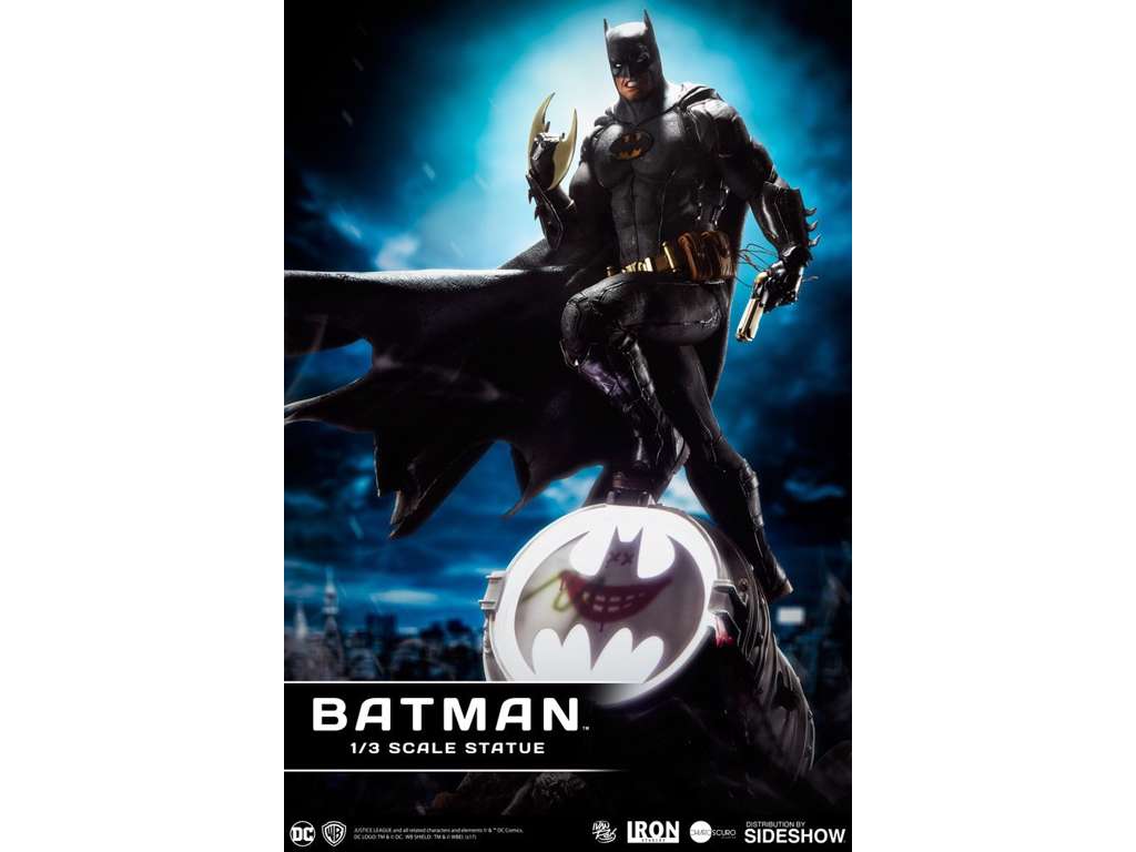 Batman Black Edition 1/3 Statue 89 cm cm fra Iron Studios