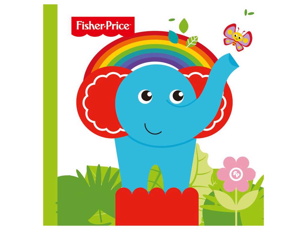 Fisher-Price Papbog - Elefantens venner - 10 sider