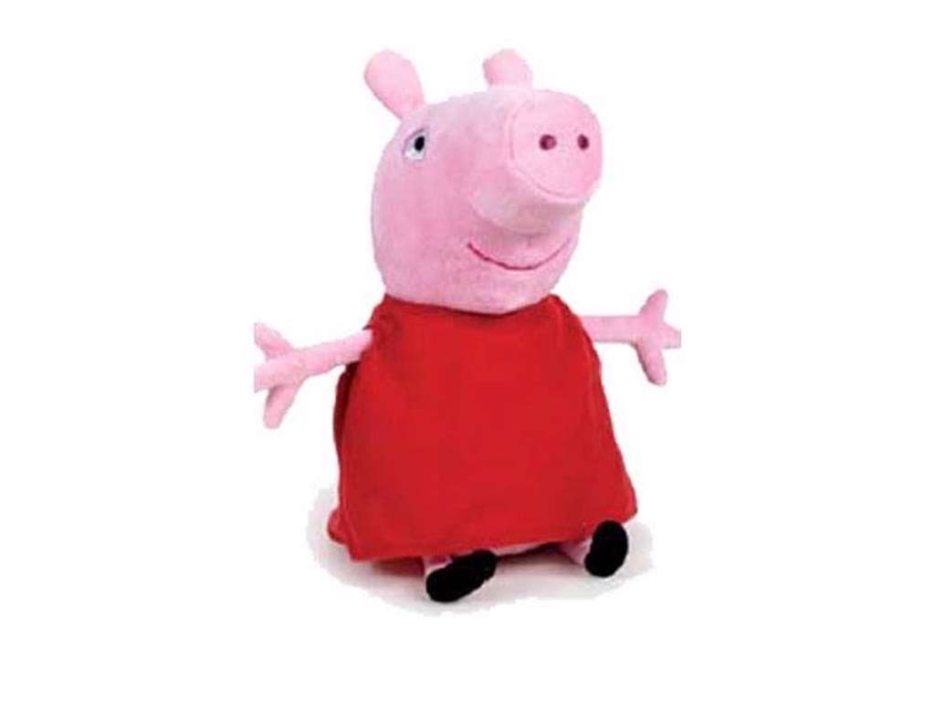 Peppa Pig bamse af Peppa Pig på 35 cm