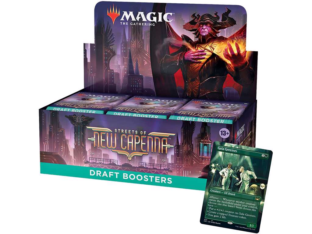 Magic the gathering - Streets of new Capenna - Draft booster display