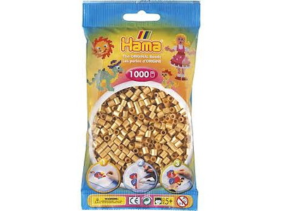 Hama Midi Perler – 1.000 stk. – Guld