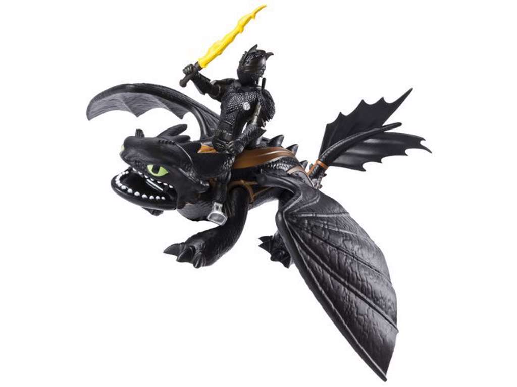 Sådan træner du din drage figur – Tandløs og Hikke