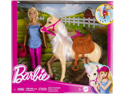 Barbie Doll and Horse