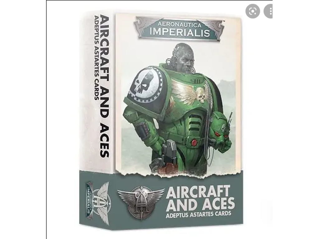 Aeronautica Imperialis: Adeptus Astartes Aircraft and Aces Card Pack
