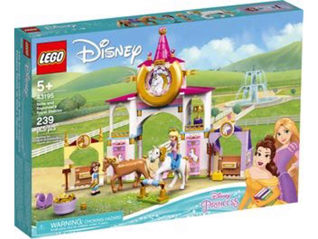 Lego Disney - Belle og Rapunzels kongelige stalde - 43195