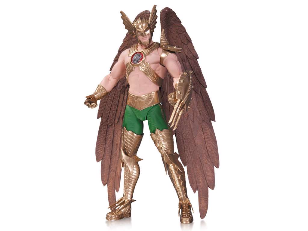 Justice League action figur fra serien The New 52 af Hawkman på 17 cm