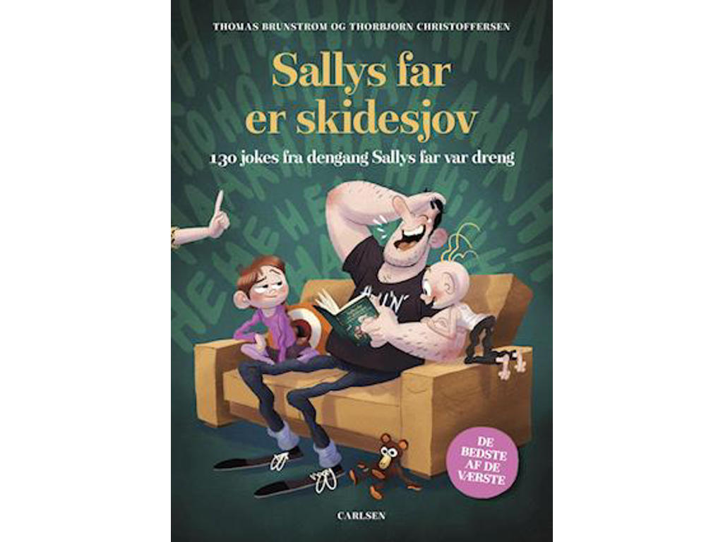 Sallys far er skidesjov - Bog