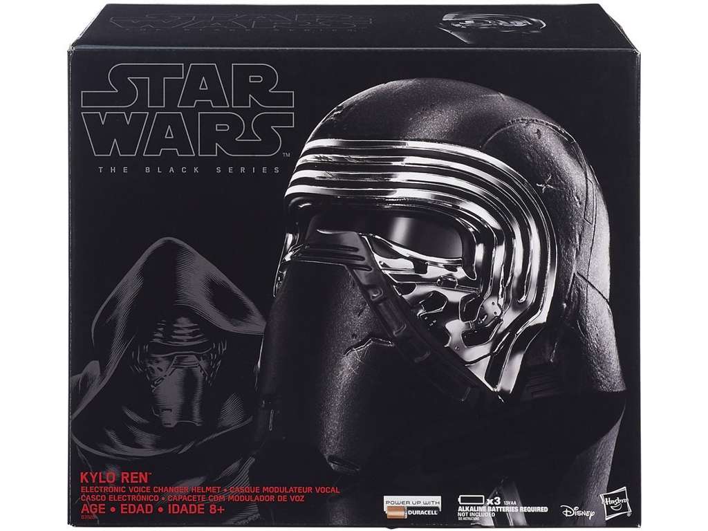 Kylo Ren maske med stemmeforvrænger