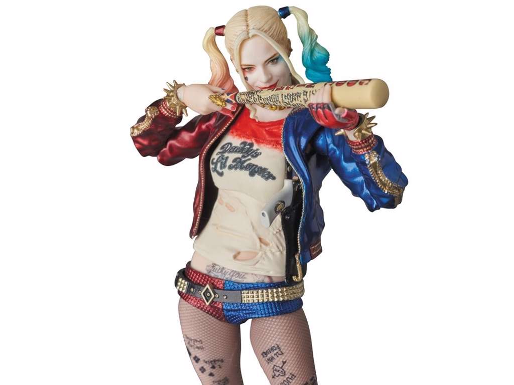 Suicide Squad action figur af Harley Quinn Previews Exclusive på 15 cm
