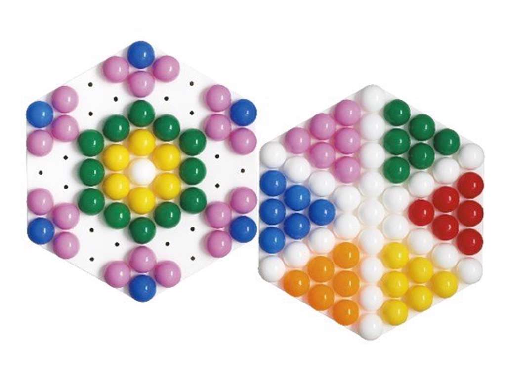 Hama maxi stick hexagonal sæt - 9669