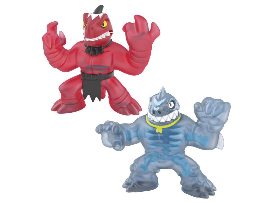 Goo Jit-Zu S4 Dino Xray versus pack