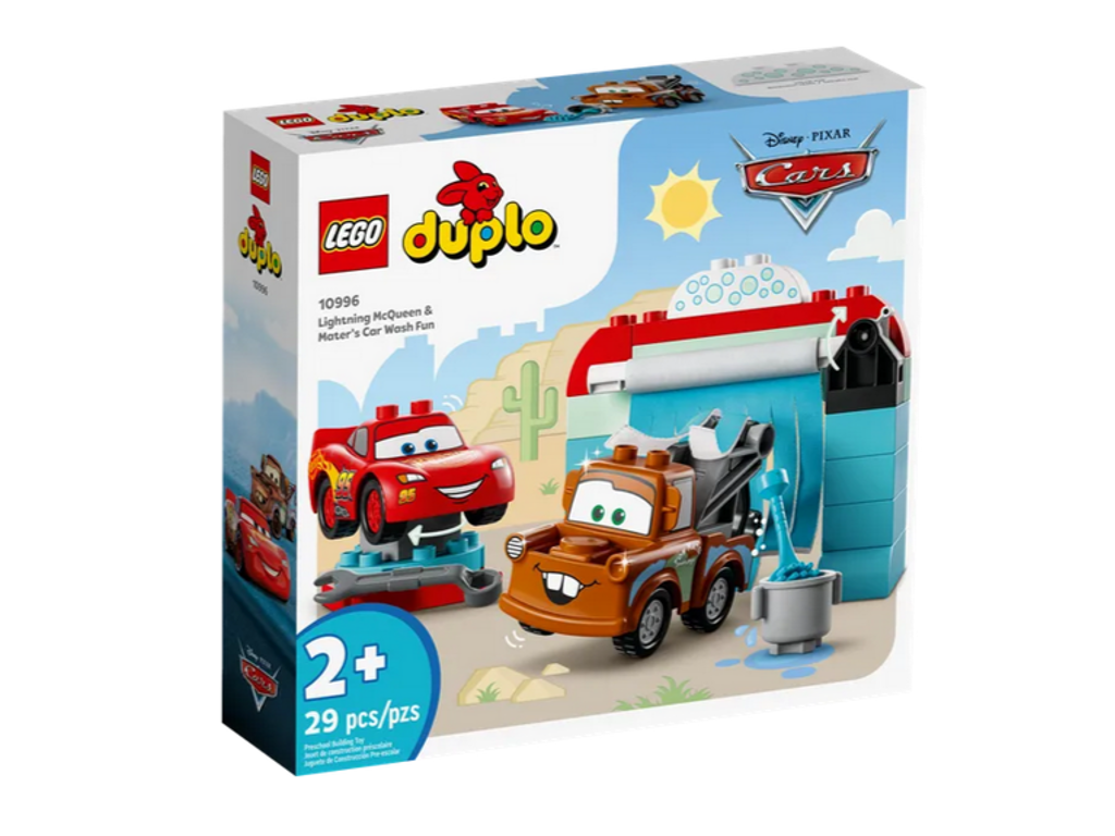 LEGO DUPLO Disney TM - Lynet McQueen og Bumles sjove bilvask - 10996