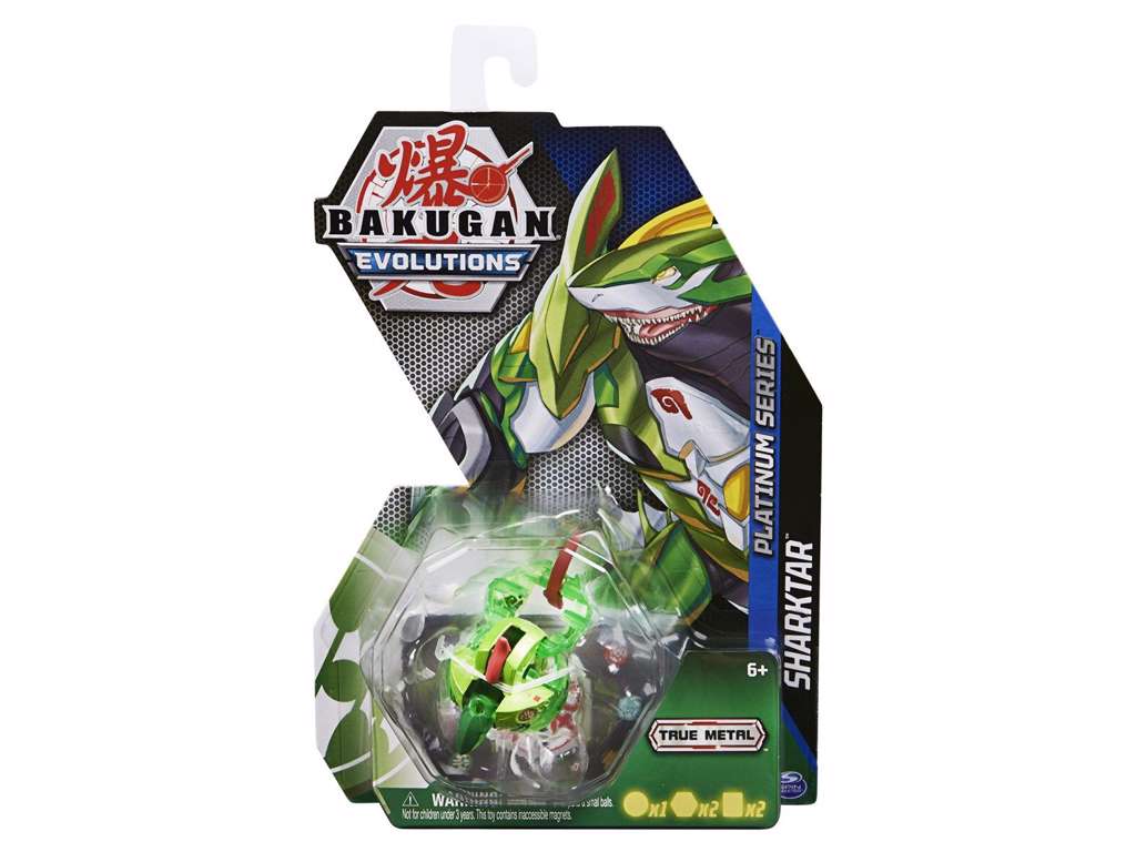 Bakugan Evolutions Platinum Sharktar (Green)