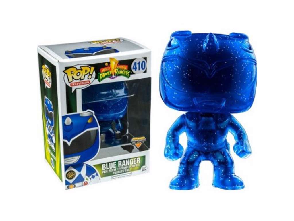 Power Rangers POP! vinyl figur af Blue Ranger (Morphing) på 9 cm