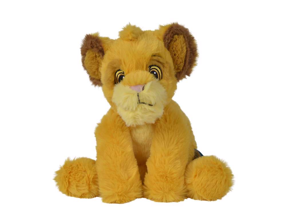 Mega blød bamse af Simba fra Løvernes Konge på 25cm