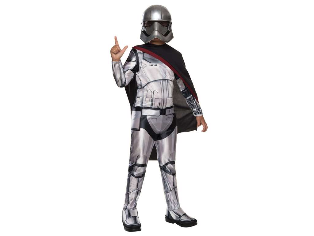 Star Wars Captain Phasma kostume 5-7 år