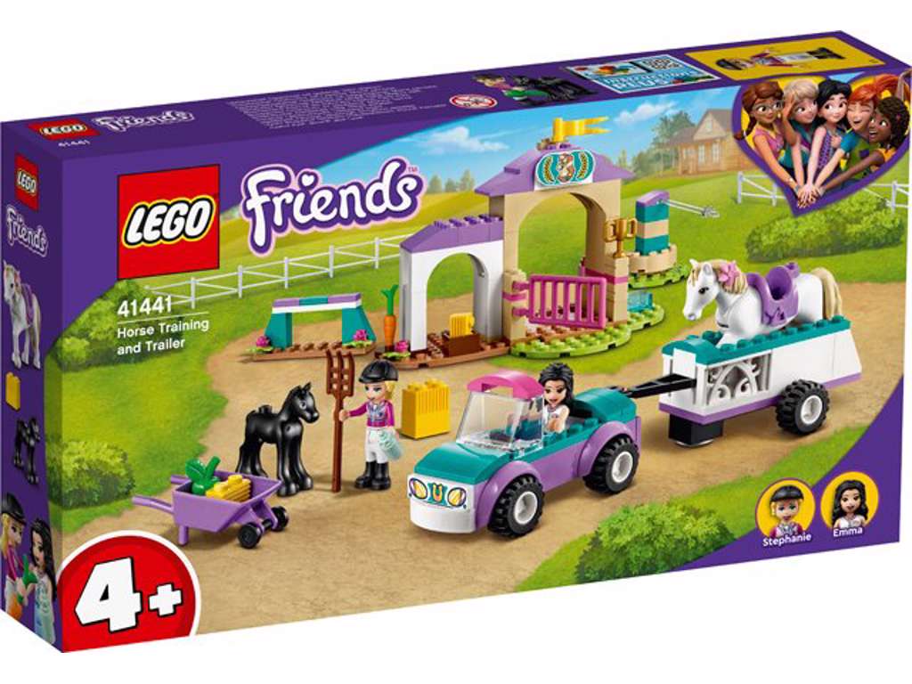 Lego Friends - Hestetræning og trailer - 41441