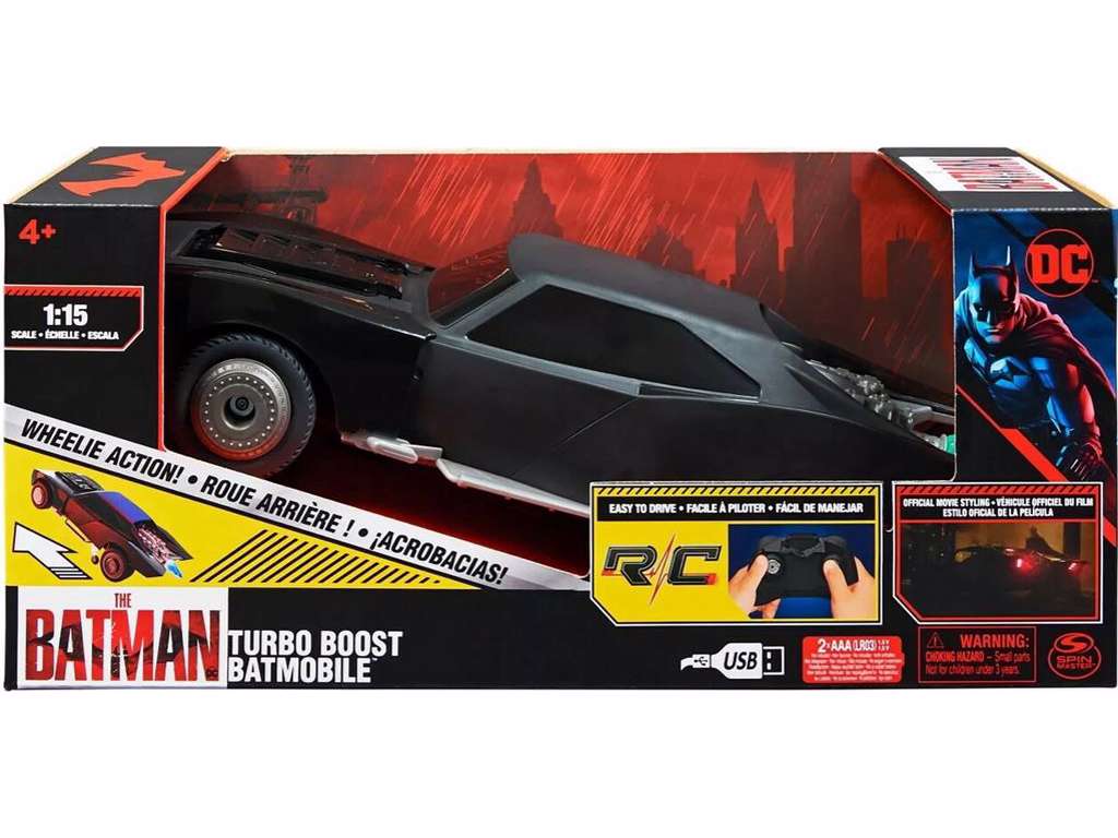 Batman Movie RC Turbo Boost Batmobile