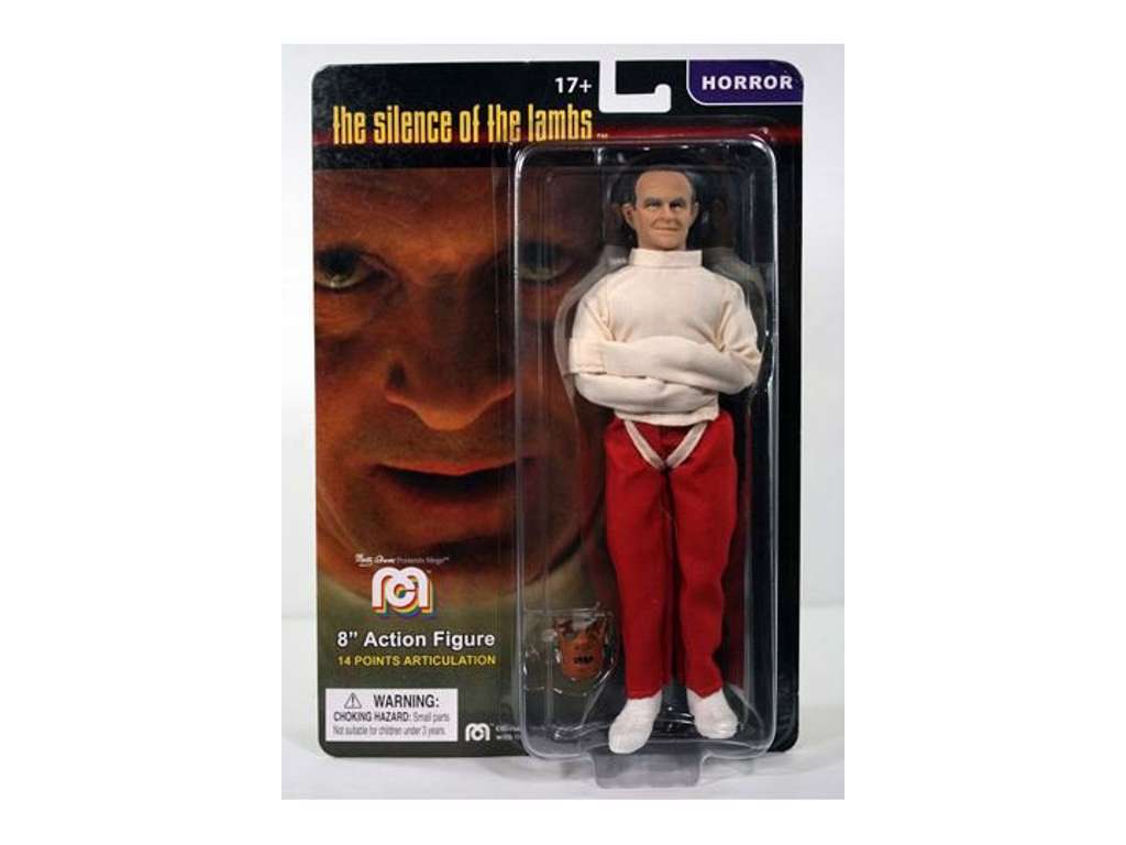 The Silence of the Lambs action figur af Lecter in Straightjacket på 20 cm