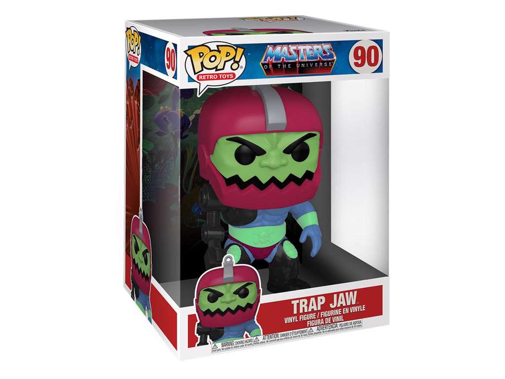 Masters of the Universe Super Sized Jumbo POP! Vinyl Figure Trapjaw 25 cm