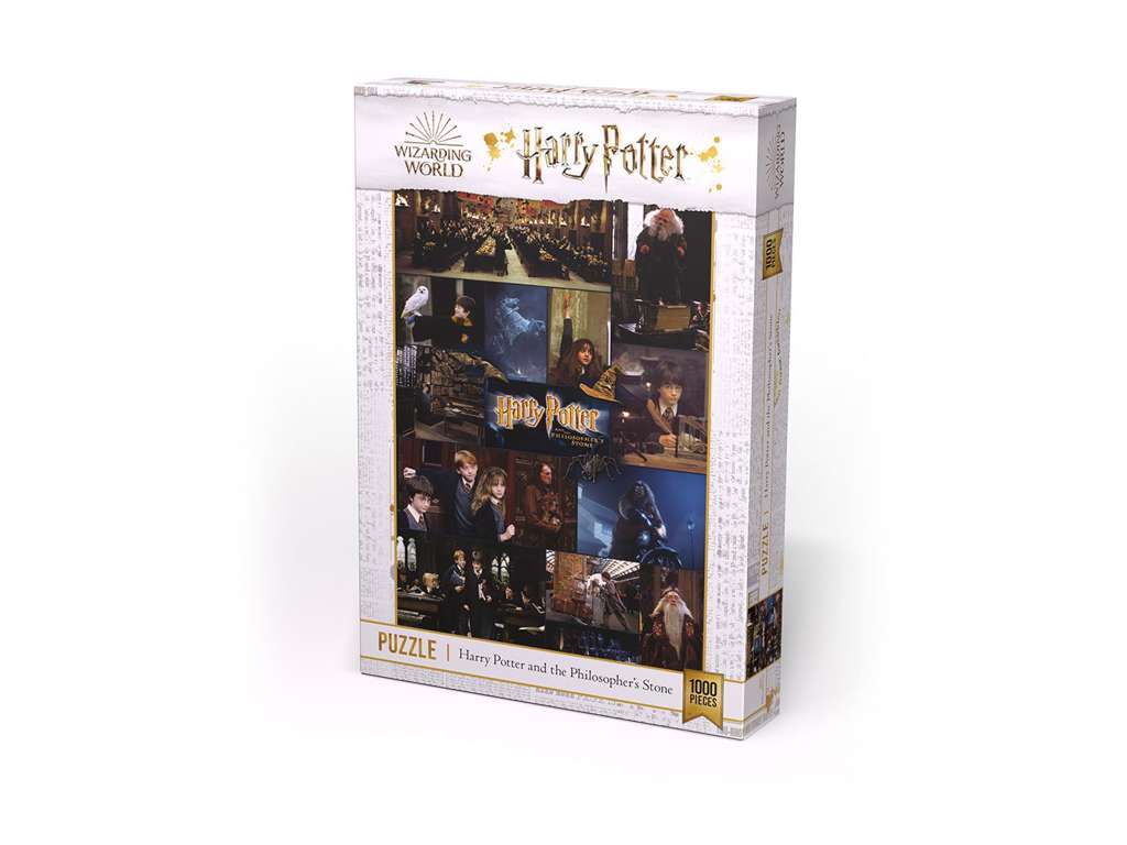 Harry Potter and the Philosophers Stone puslespil på 1000 brikker
