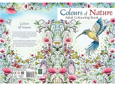 Malebog A4 Colour of Nature – 32 sider