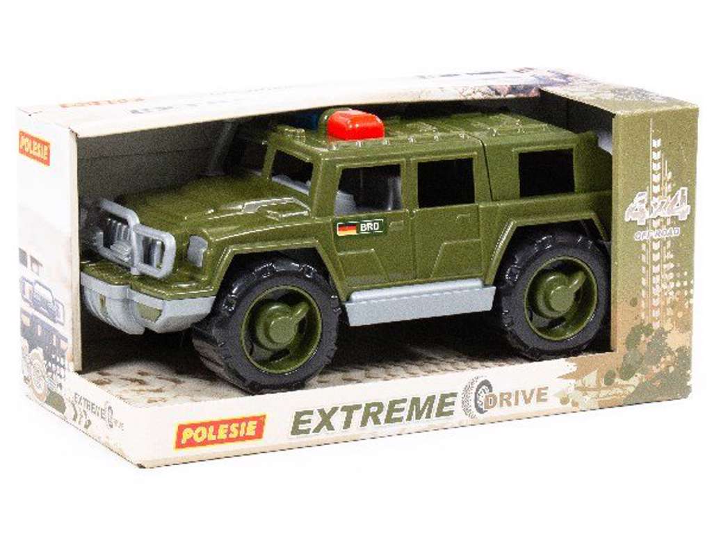 Militær jeep på 32 cm