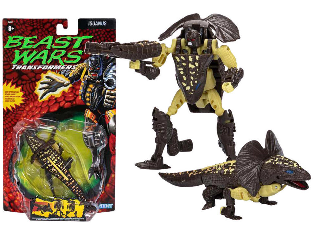 TRANSFORMERS BW RETRO IGUANUS EXCLUS.AF
