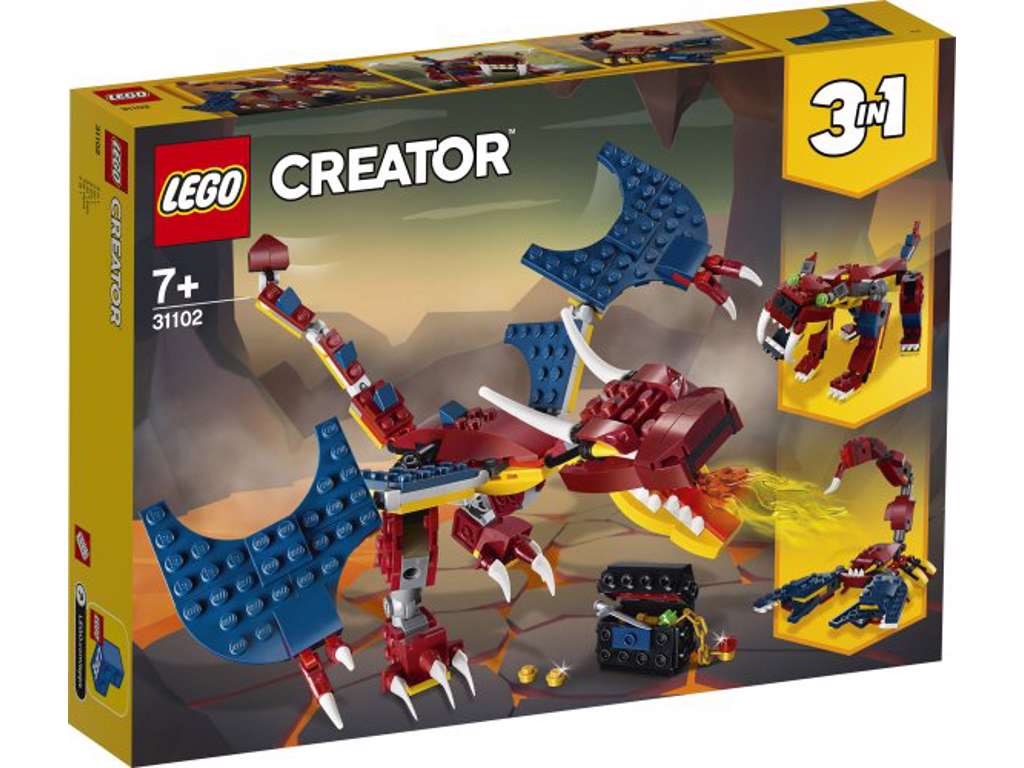 LEGO Creator - Ilddrage - 31102