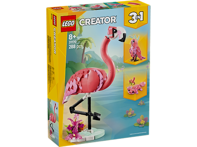 Vilde dyr: Pink flamingo - 31170 - LEGO Creator