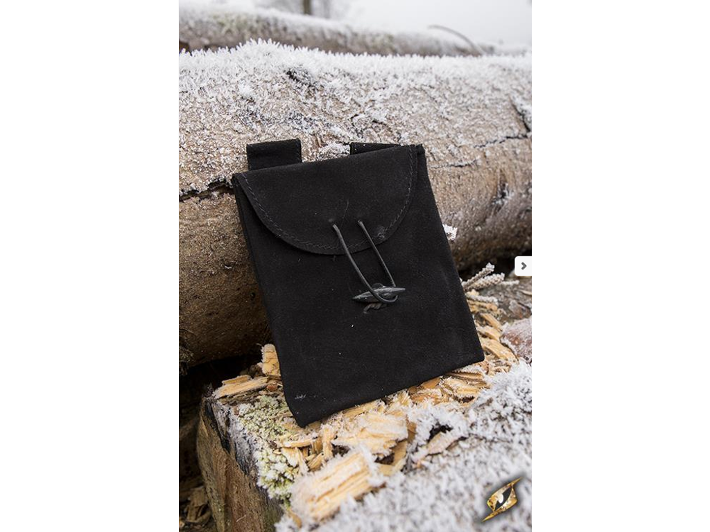 Leatherbag Thin - Black - S