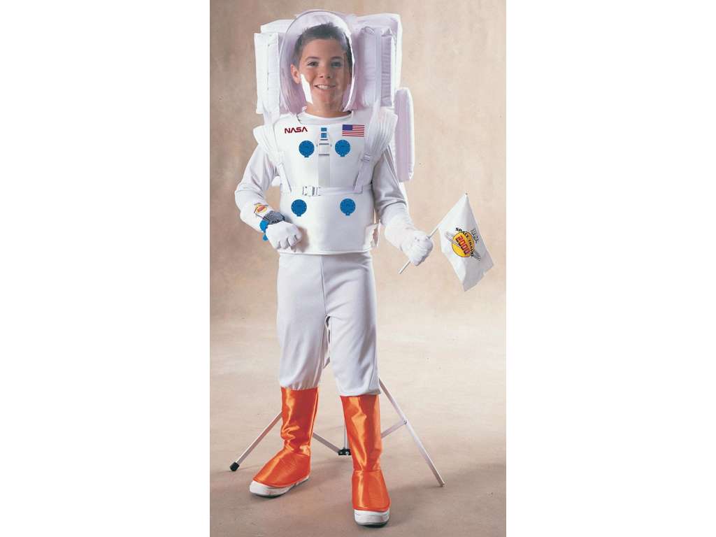 Astronaut deluxe kostume fra Rubies - 3-4 år