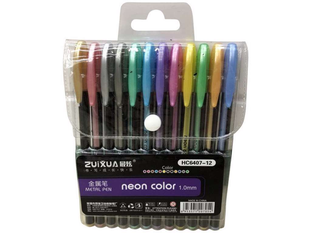 Gel penne - metallic