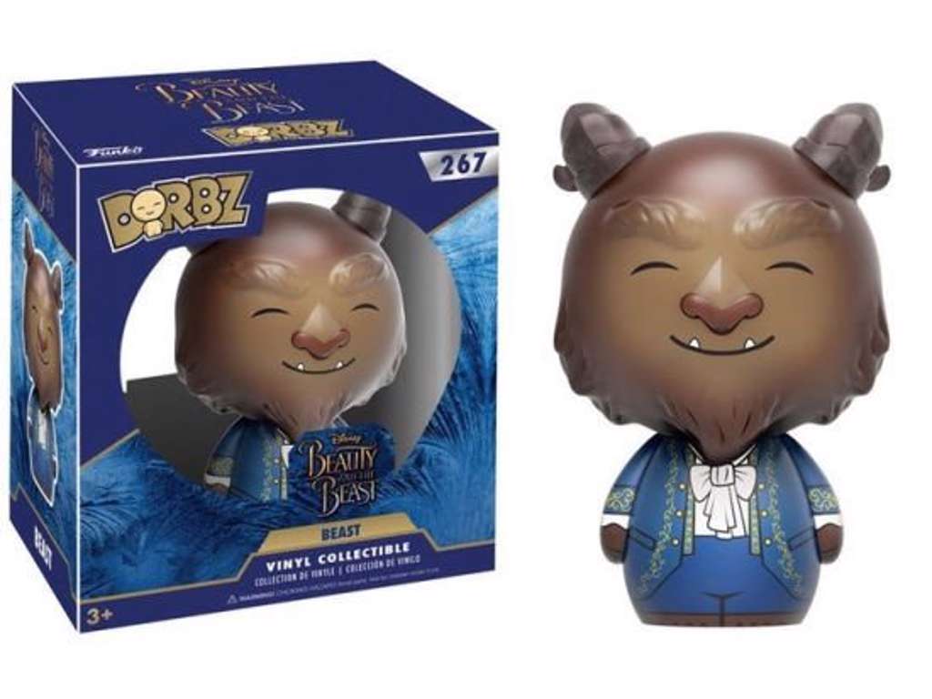 Beauty and the Beast Sugar Dorbz vinyl figur af Beast på 8 cm