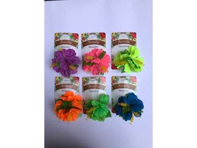 Hårspænde med blomst