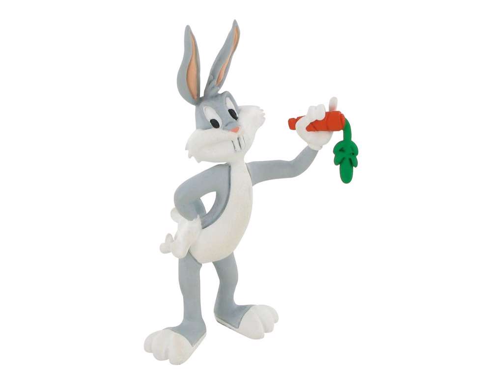 Looney Tunes mini figur af Bugs Bunny på 10 cm