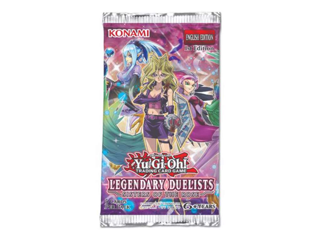 Yu-Gi-Oh! Legendary Duelists Sisters of the Rose booster pakke