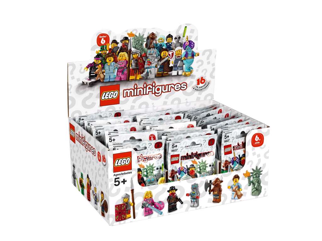 Lego minifigs serie 6