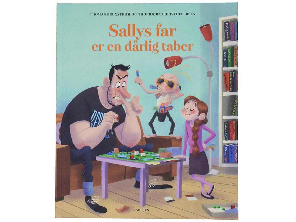 Sallys far er en dårlig taber - Bog 