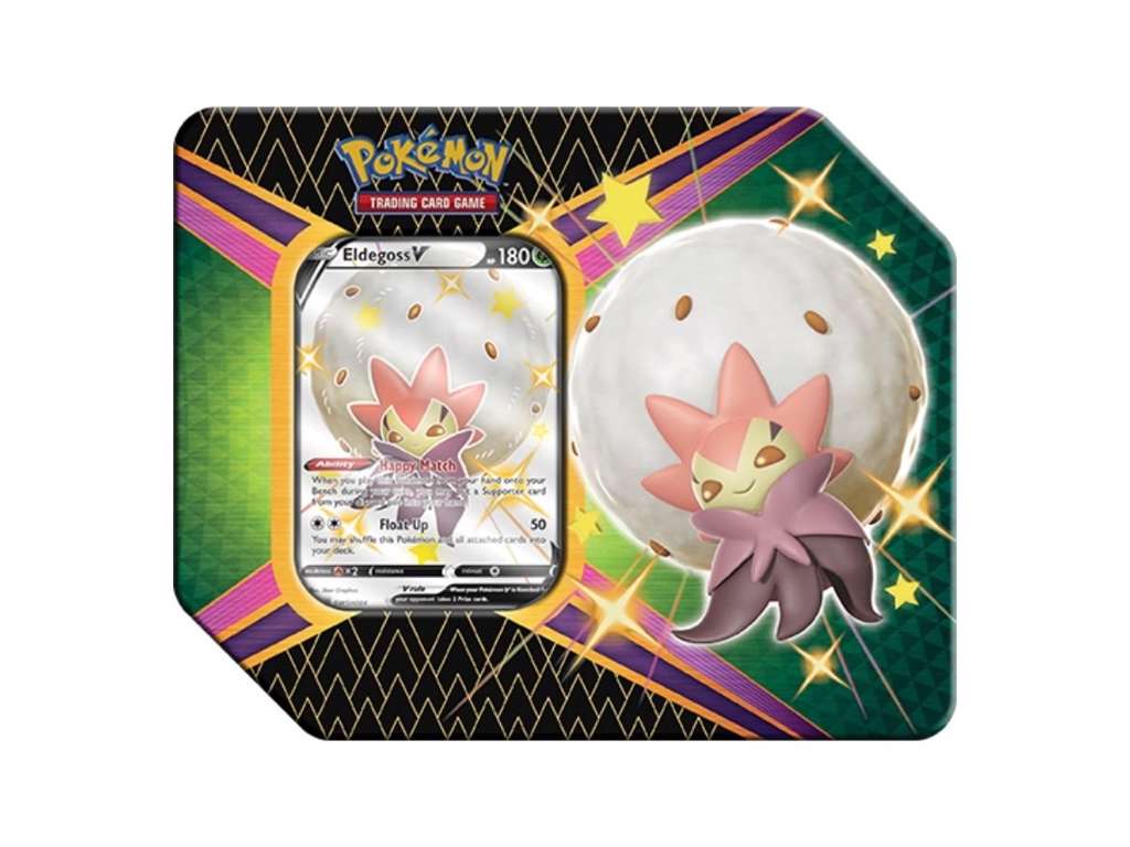 Pokémon Shining Fates V tin med Eldegoss