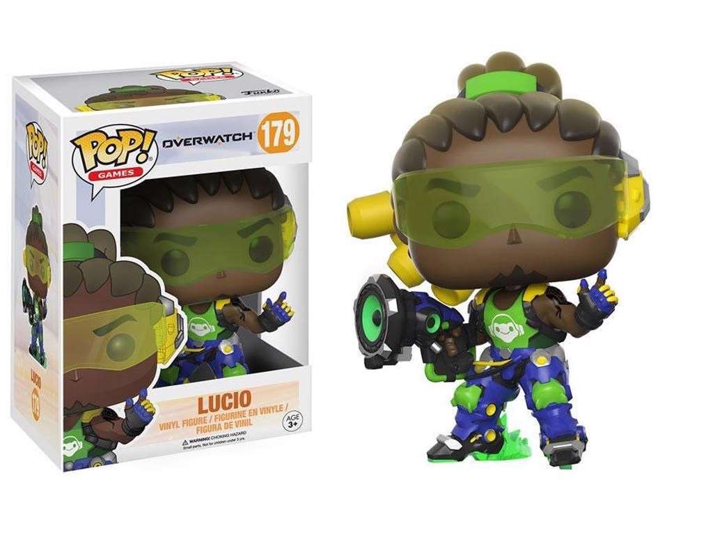 Overwatch POP! vinyl figur af Lucio på 9 cm