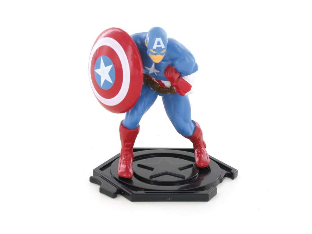 Avengers mini figur af Captain America på 9 cm