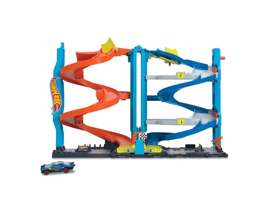 Hot Wheels City Transforming Race Tower