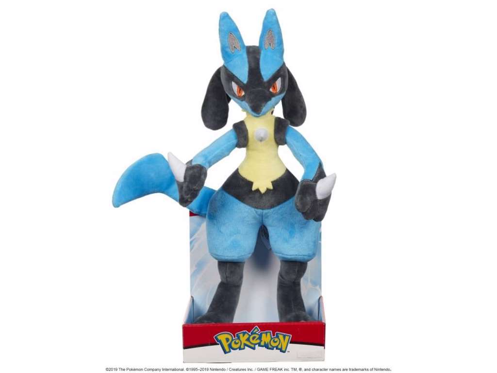 Pokemon Lucario bamse på 34 cm