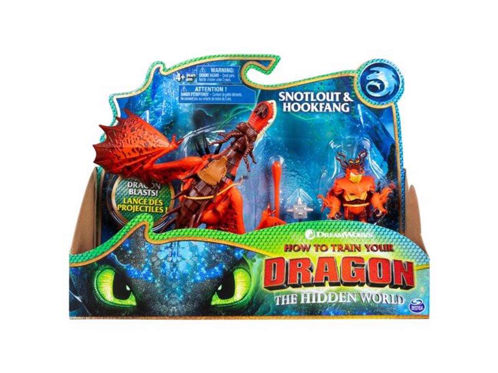 Sådan træner du din drage figur – Krogtand og Snotfjæs