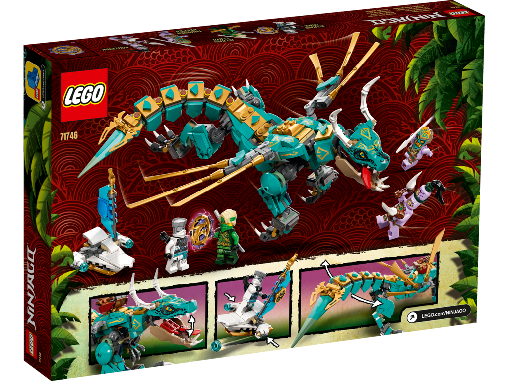 LEGO Ninjago - Jungledrage - 71746