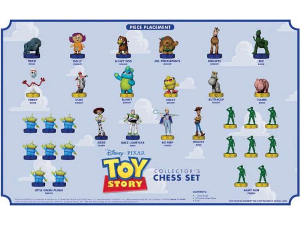 Toy Story Collector Skak Spil