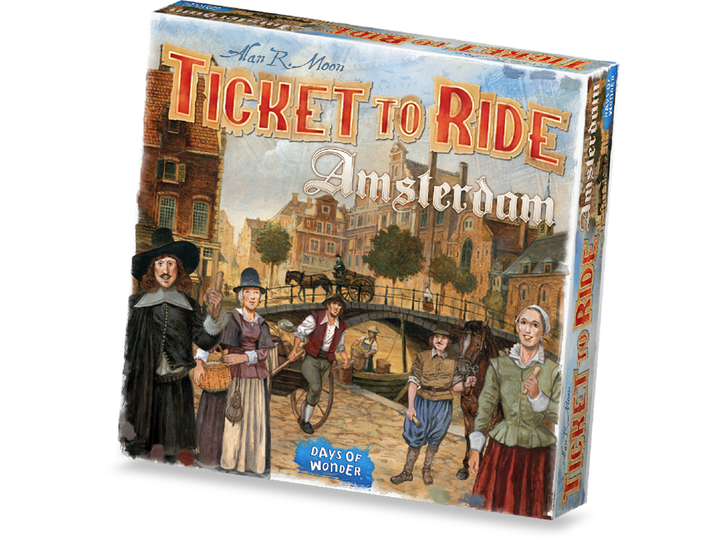 Ticket to Ride Amsterdam - brætspil