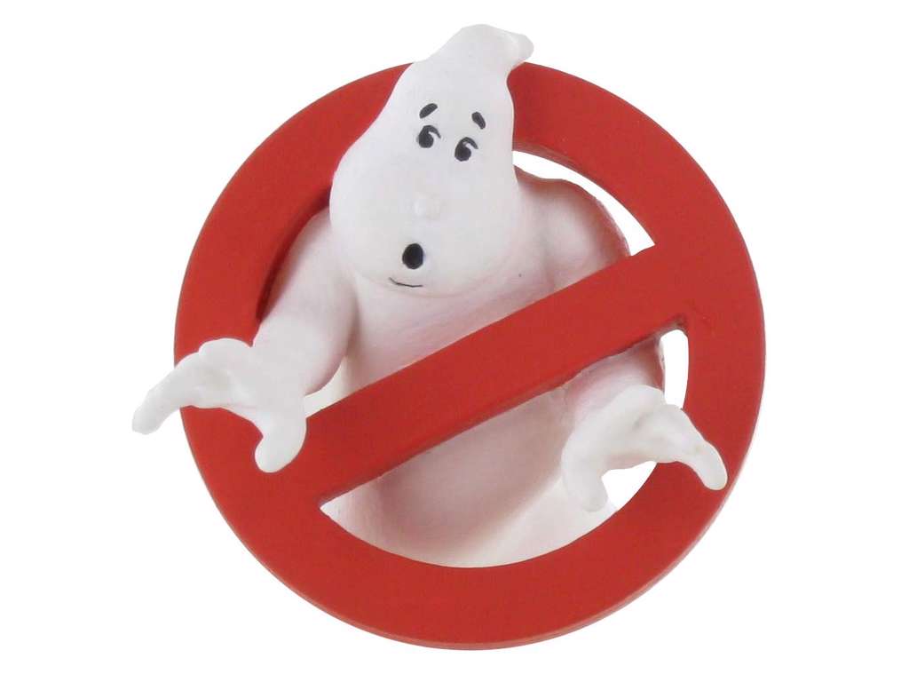 Ghostbusters mini figur af Logo på 5 cm